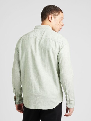 HOLLISTER Regular fit Button Up Shirt in Green