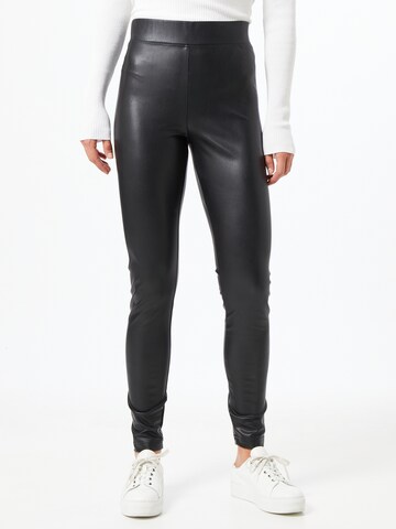 Skinny Leggings ONLY en noir : devant