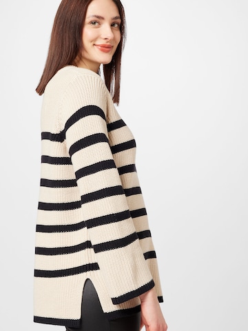 Pull-over 'Milla' KAFFE CURVE en beige