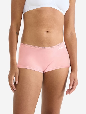 SLOGGI Panty ' Blue GO Crush ' in Pink: front