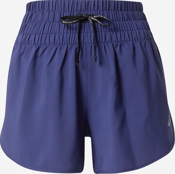 ASICSregular Sportske hlače 'Nagino' - plava boja: prednji dio