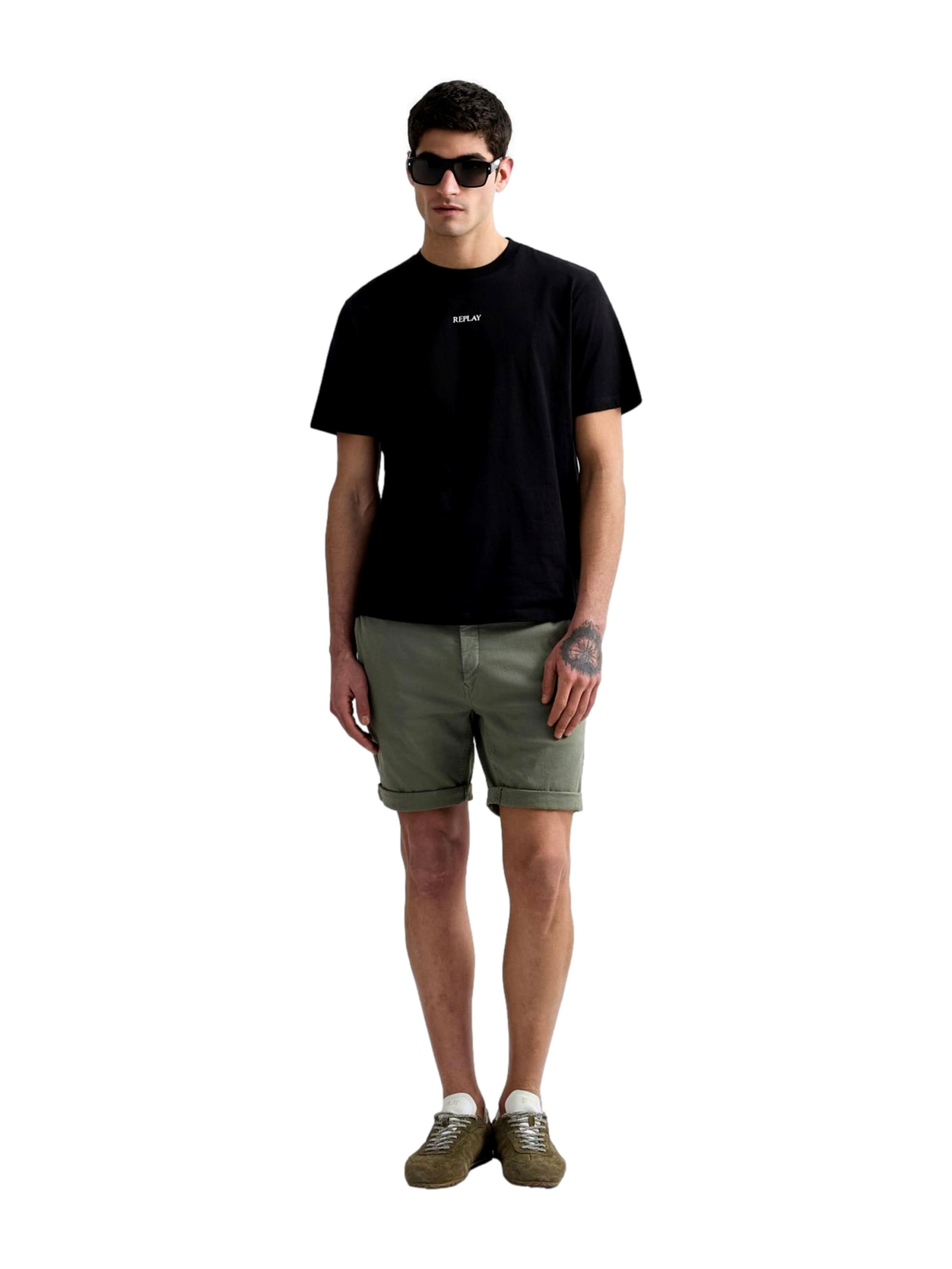T-Shirt REPLAY en noir