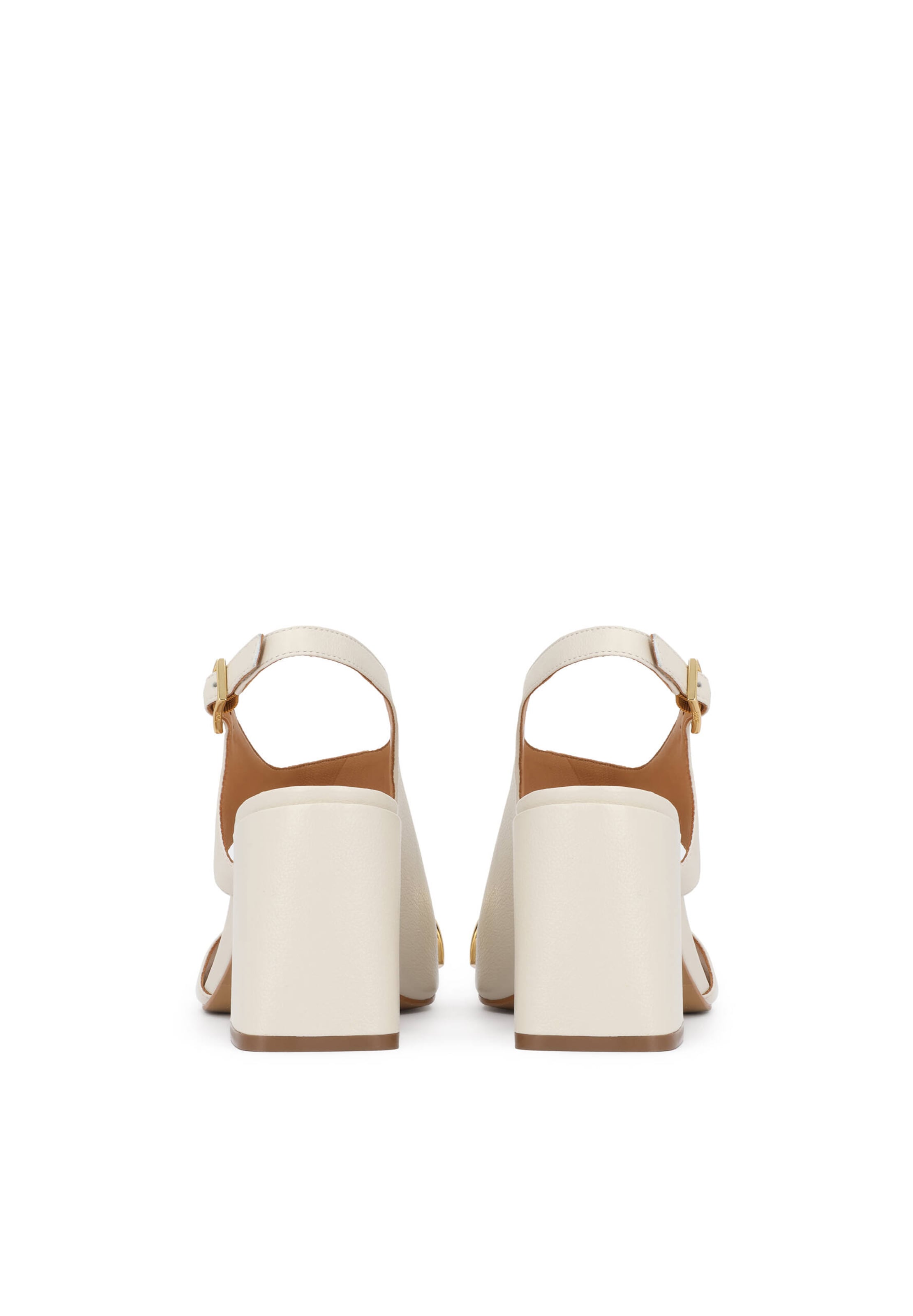Kazar - Sandálias com tiras em branco