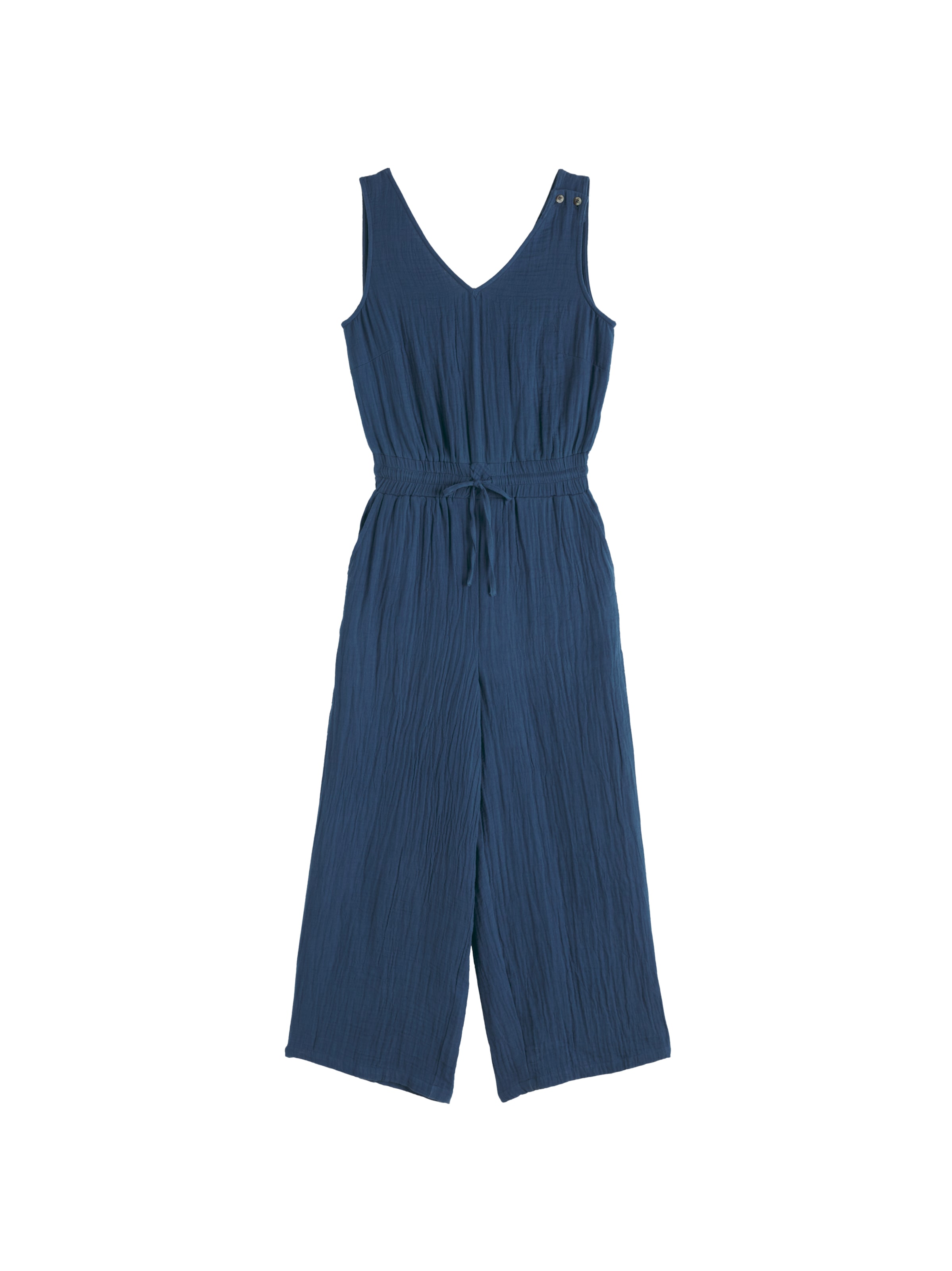 Seasalt Cornwall Jumpsuit 'Trembetha' i blå: forside