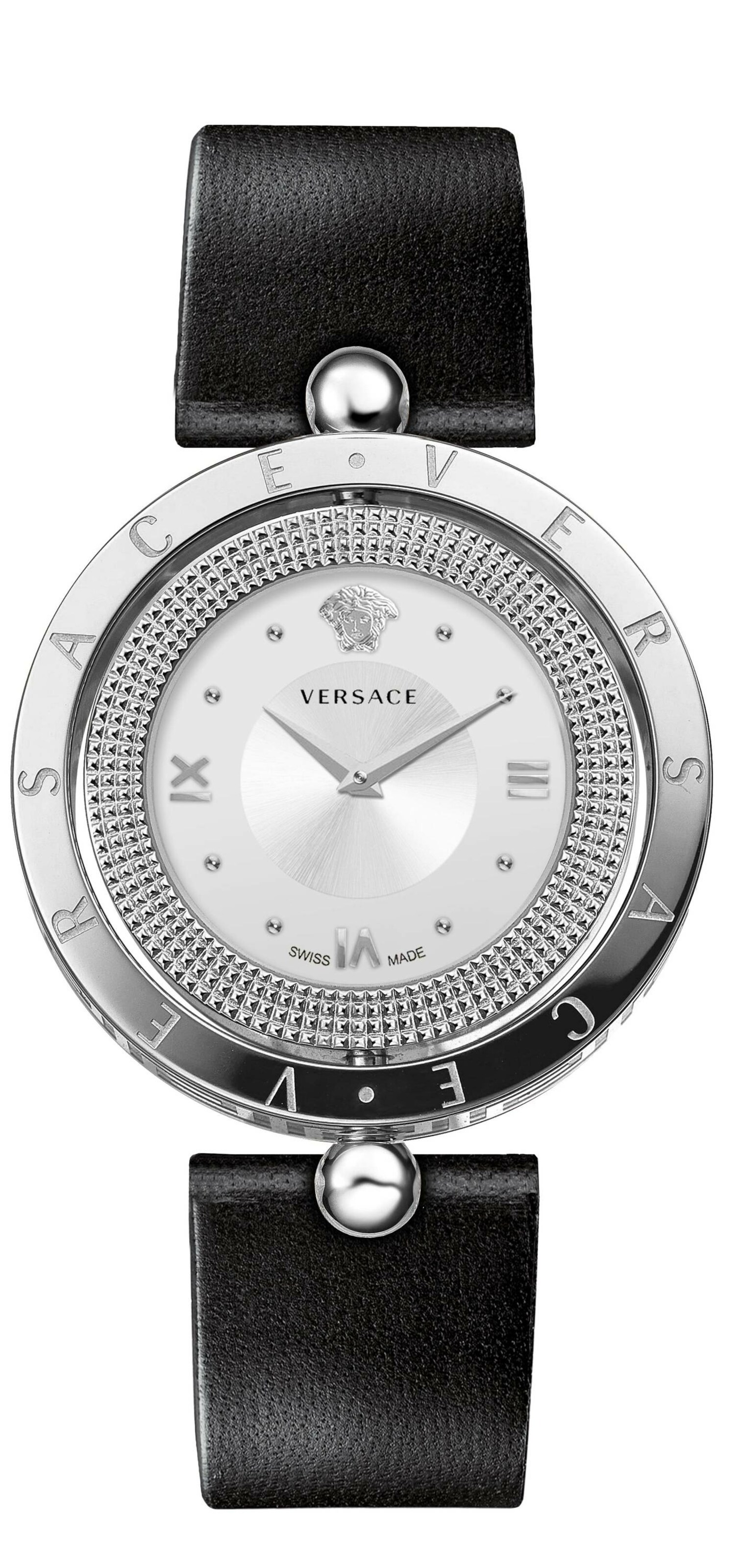 VERSACE Analoog horloge in de kleur Zwart / Zilver, Productweergave