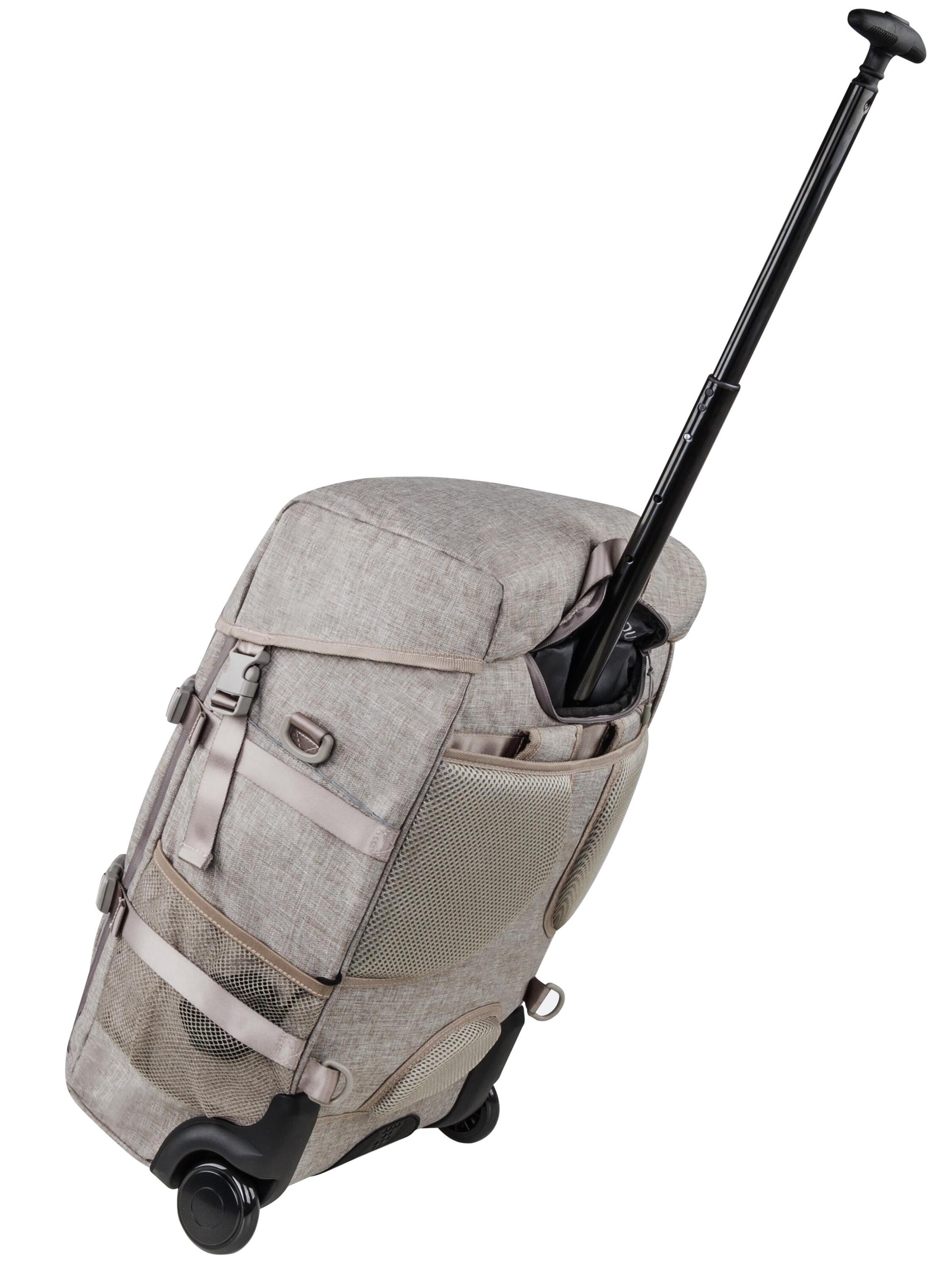 normani Set: Trolley mit Rucksack in Grau