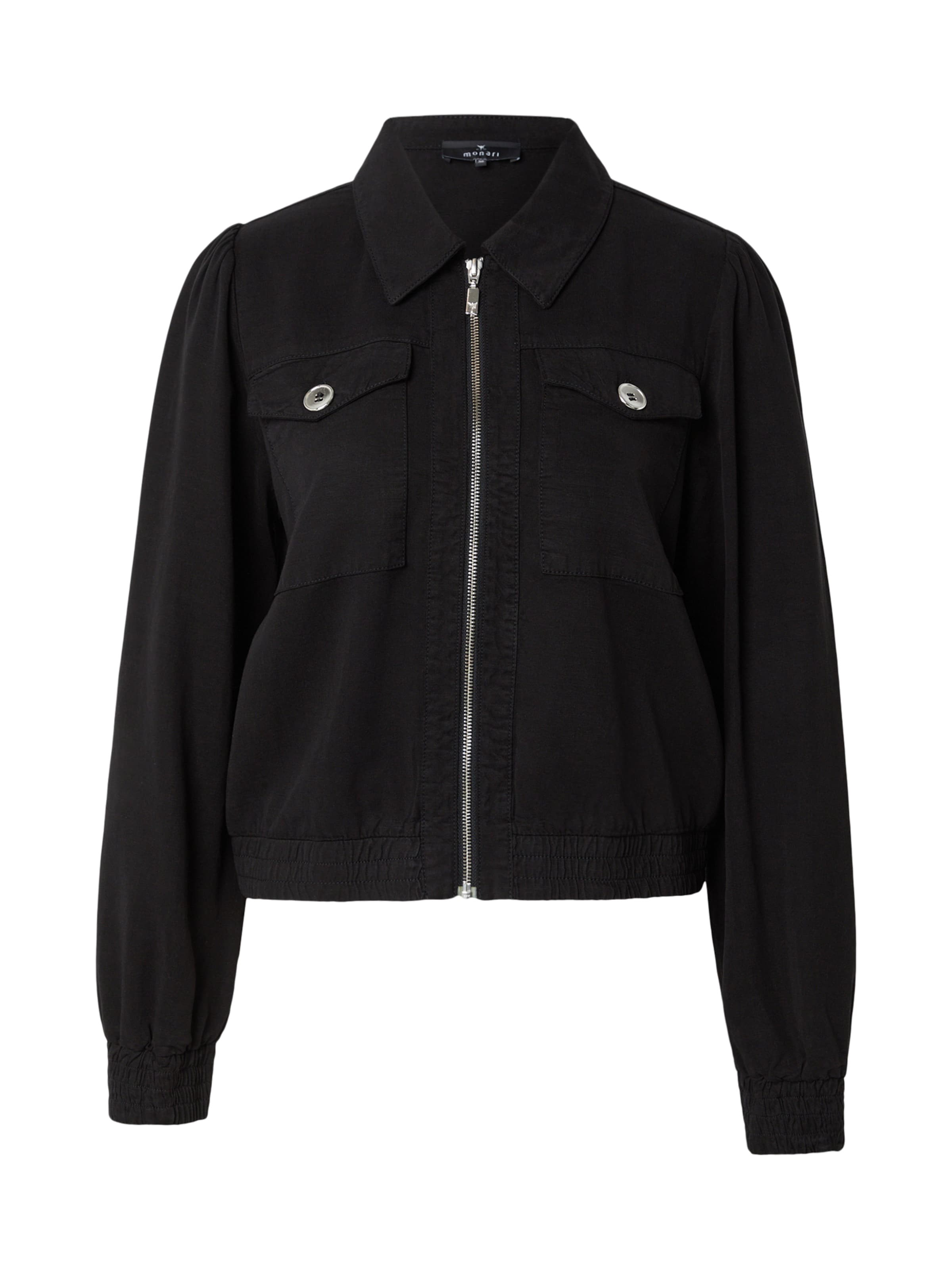 monari Between-season jacket in Black: front