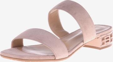 Baldinini Mules in Pink: front