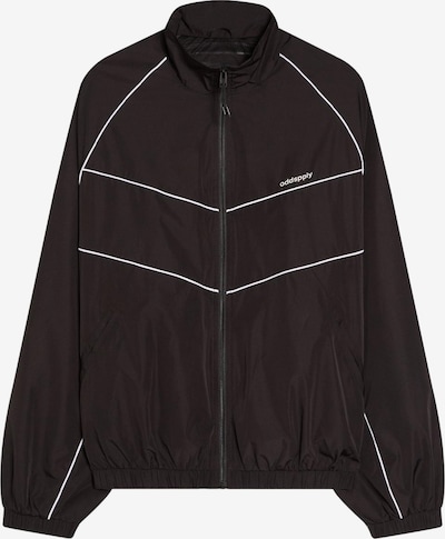 Bershka Välikausitakki värissä musta / valkoinen, Tuotenäkymä