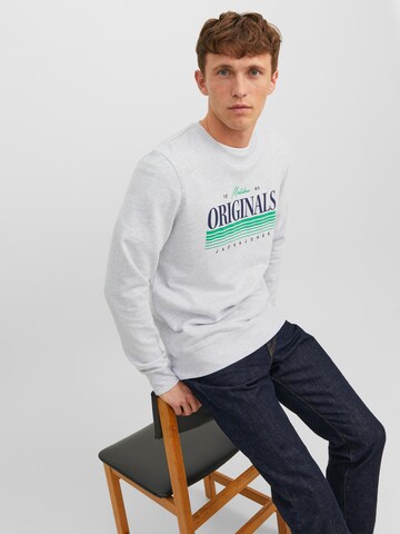 JACK & JONES Sweatshirt 'Palma' i grå