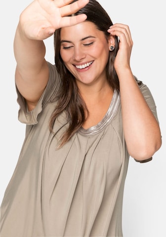 SHEEGO Футболка в Бежевый