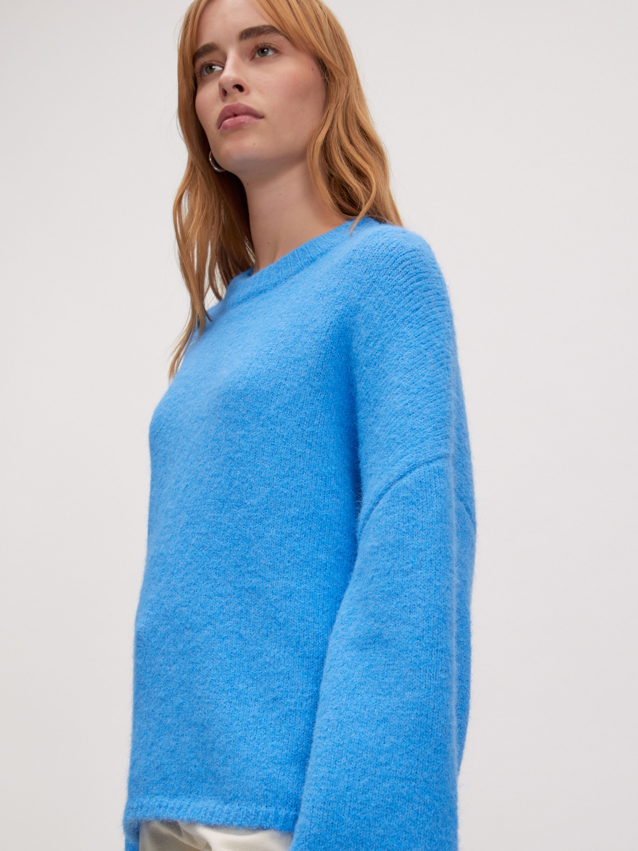 EDITED Produkte Oversize Pullover 'Ulva' blau