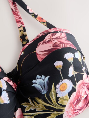 NextBandeau Bikini gornji dio - crna boja