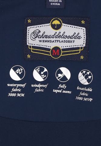 Schmuddelwedda Functionele jas in Blauw