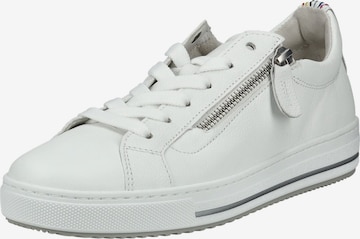 Baskets basses GABOR en blanc : devant