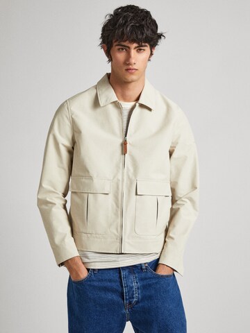 Pepe Jeans Übergangsjacke in Beige: predná strana