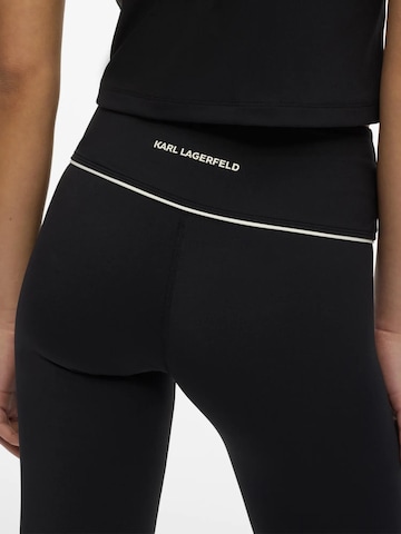Karl Lagerfeld - regular Leggings 'Athleisure' en negro