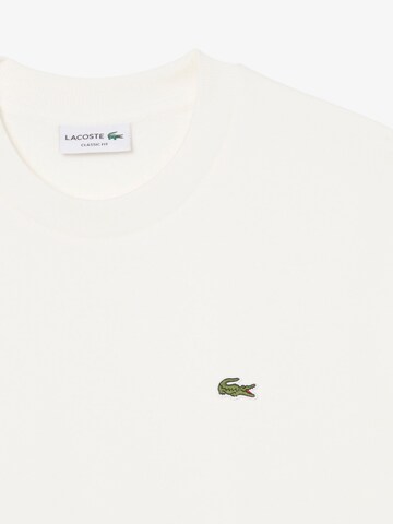 LACOSTE Sweatshirt in White