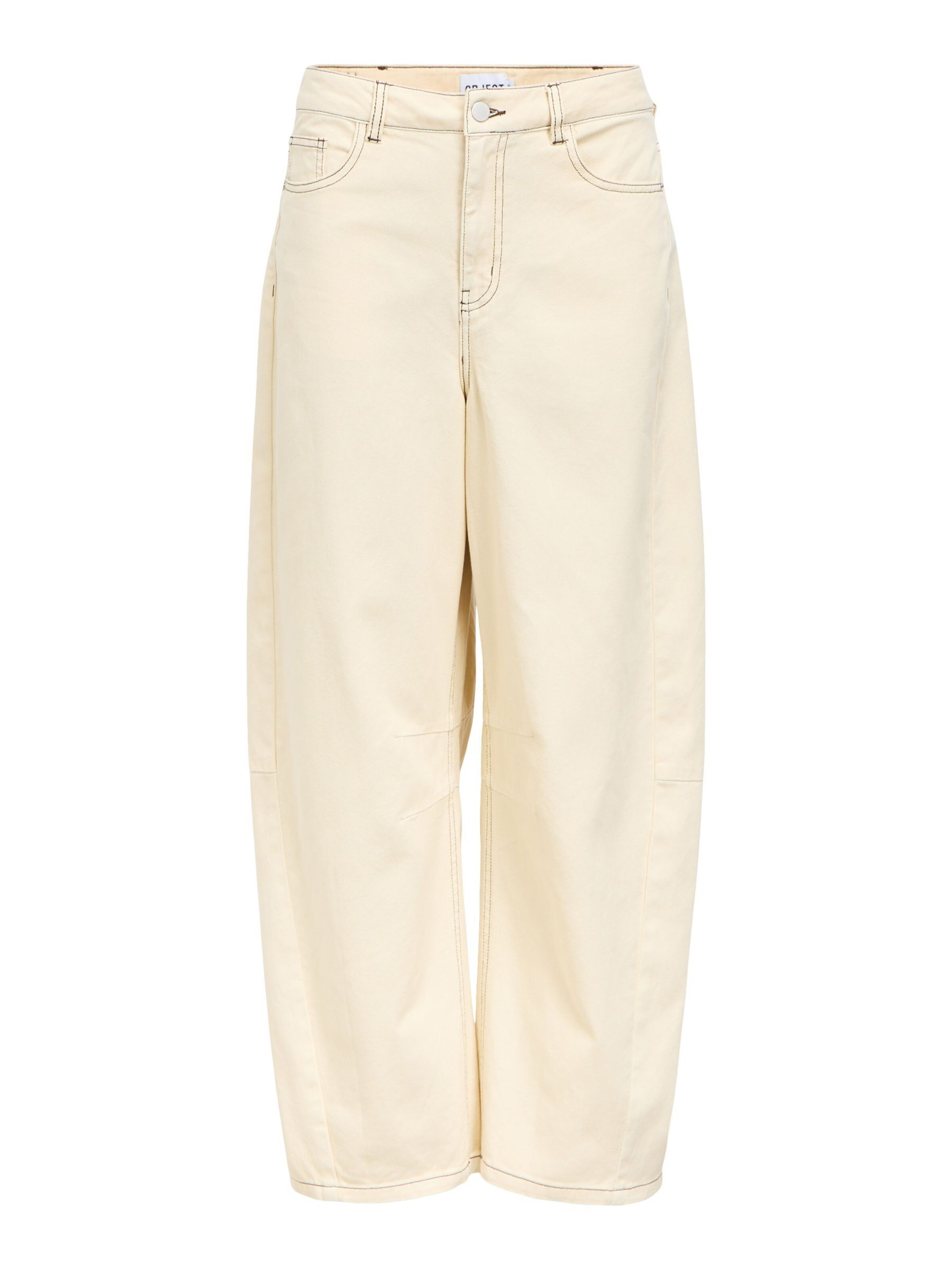 OBJECT Pantalon en beige clair, Vue avec produit