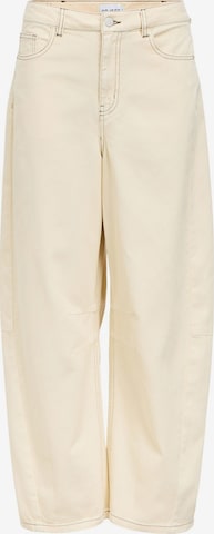 OBJECT Tønde Jeans 'OBJMio Andrea' i beige: forside