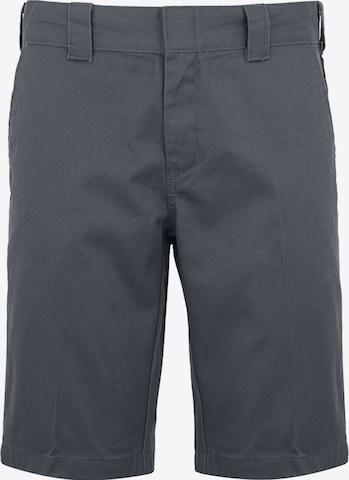 DICKIES Плиссированные брюки в Серый: спереди