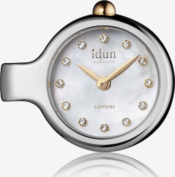 Idun Denmark Analog Watch in Silver: front