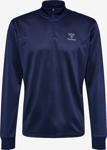 Hummel Athletic Sweatshirt 'Staltic' in Blue: front