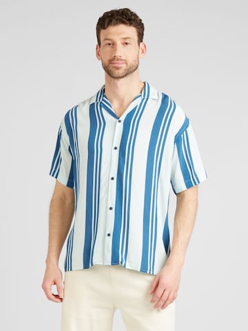 JACK & JONES Comfort fit Overhemd 'Jeff' in Blauw: voorkant