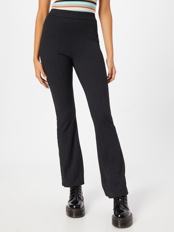 River Island Flared Trousers in Black: front