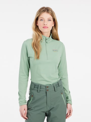 PROTEST Sportsweatshirt 'PRTLUNAR' in Grün