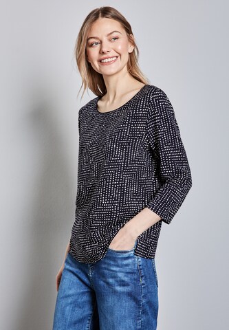 STREET ONE Shirt in Blau: Vorderseite