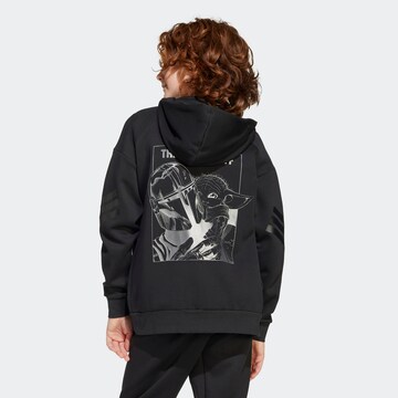juoda ADIDAS SPORTSWEAR Džemperis 'Star Wars Mandalorian'