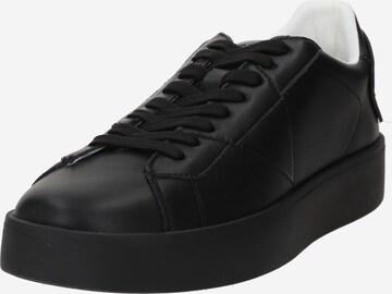 GUESS Rövid szárú sportcipők 'PARMA' - fekete: elől