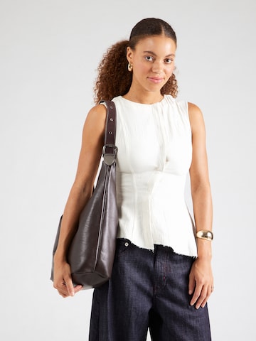 Camicia da donna 'Ibis' di WEEKDAY in bianco: frontale