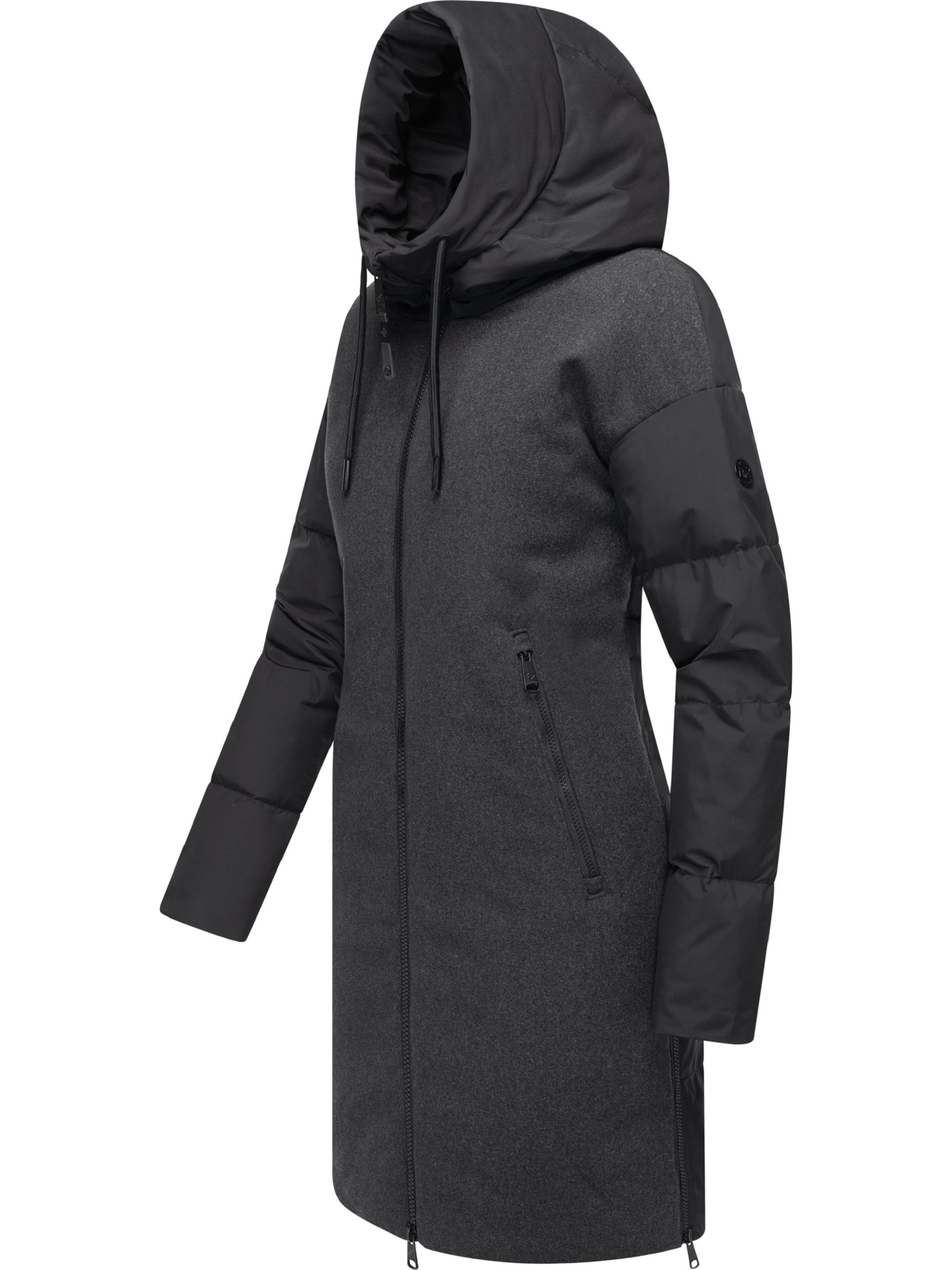 Ragwear Зимнее пальто 'Jumana' в Черный