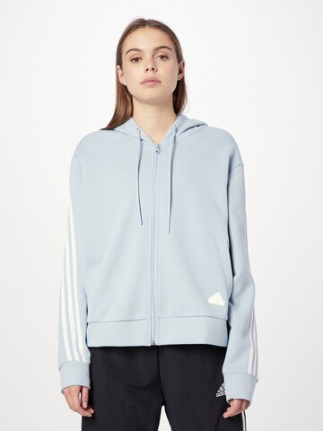 ADIDAS SPORTSWEAR Sports sweat jacket 'Future Icons' in Blue: front