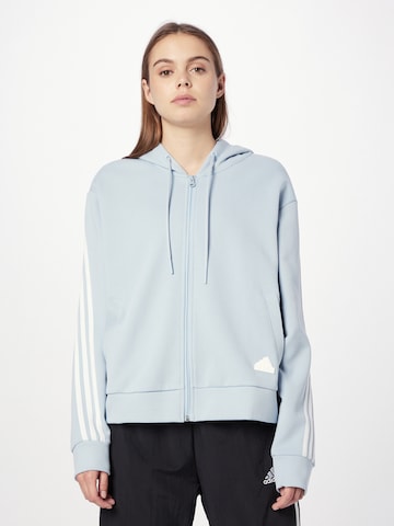 mėlyna ADIDAS SPORTSWEAR Sportinis džemperis 'Future Icons': priekis