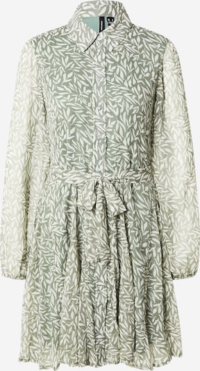 Palaidinės tipo suknelė 'VMSMILLA' iš VERO MODA, spalva – tamsiai žalia / balta, Prekių apžvalga