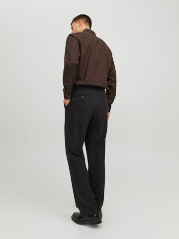 JACK & JONES Comfort fit Button Up Shirt 'blaparker' in Brown