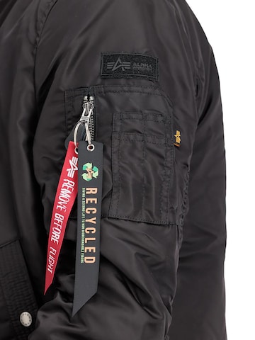 ALPHA INDUSTRIES Between-Season Jacket 'MA-1 VF Project R' in Black