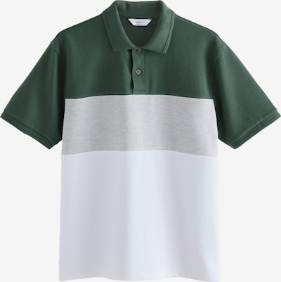 Next T-Krekls, krāsa - raibi pelēks / zaļš / balts, Preces skats