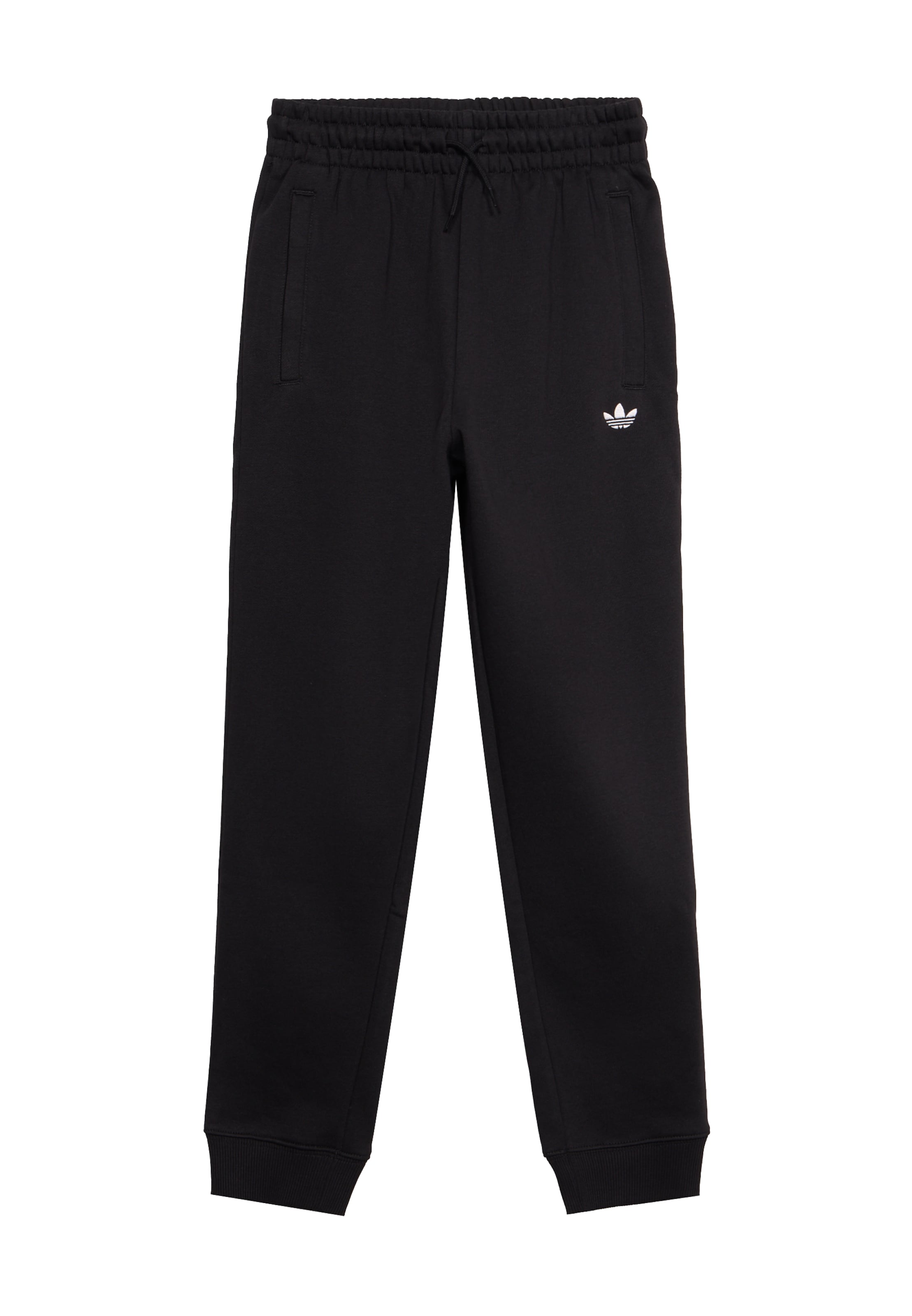 ADIDAS ORIGINALS - Tapered Pantalón en negro: frente