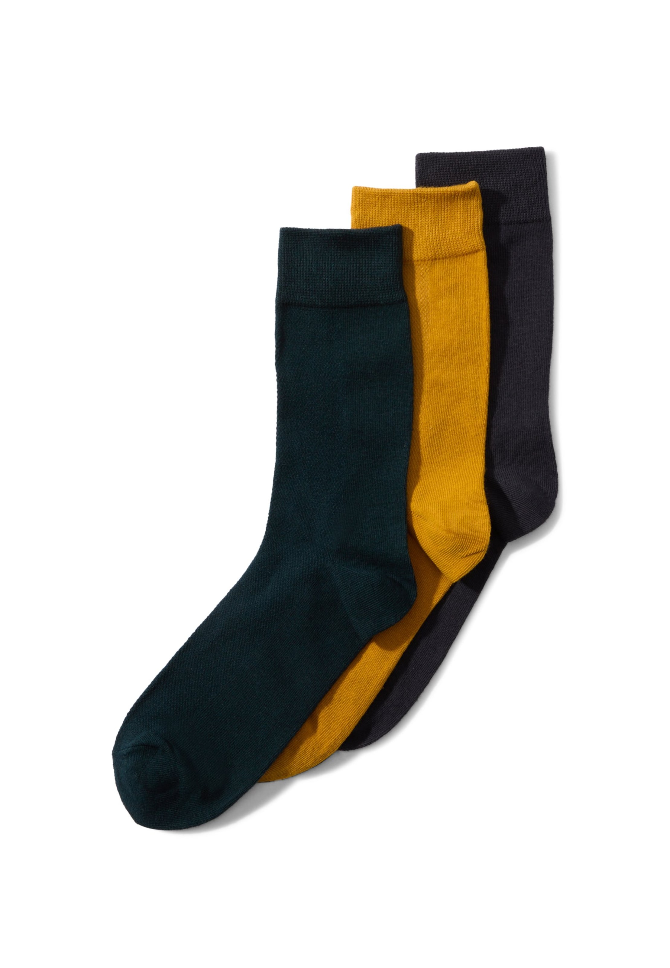 Calzino 'JACASHER' in 41-46 JACK & JONES di colore curry / verde scuro / nero, Visualizzazione prodotti