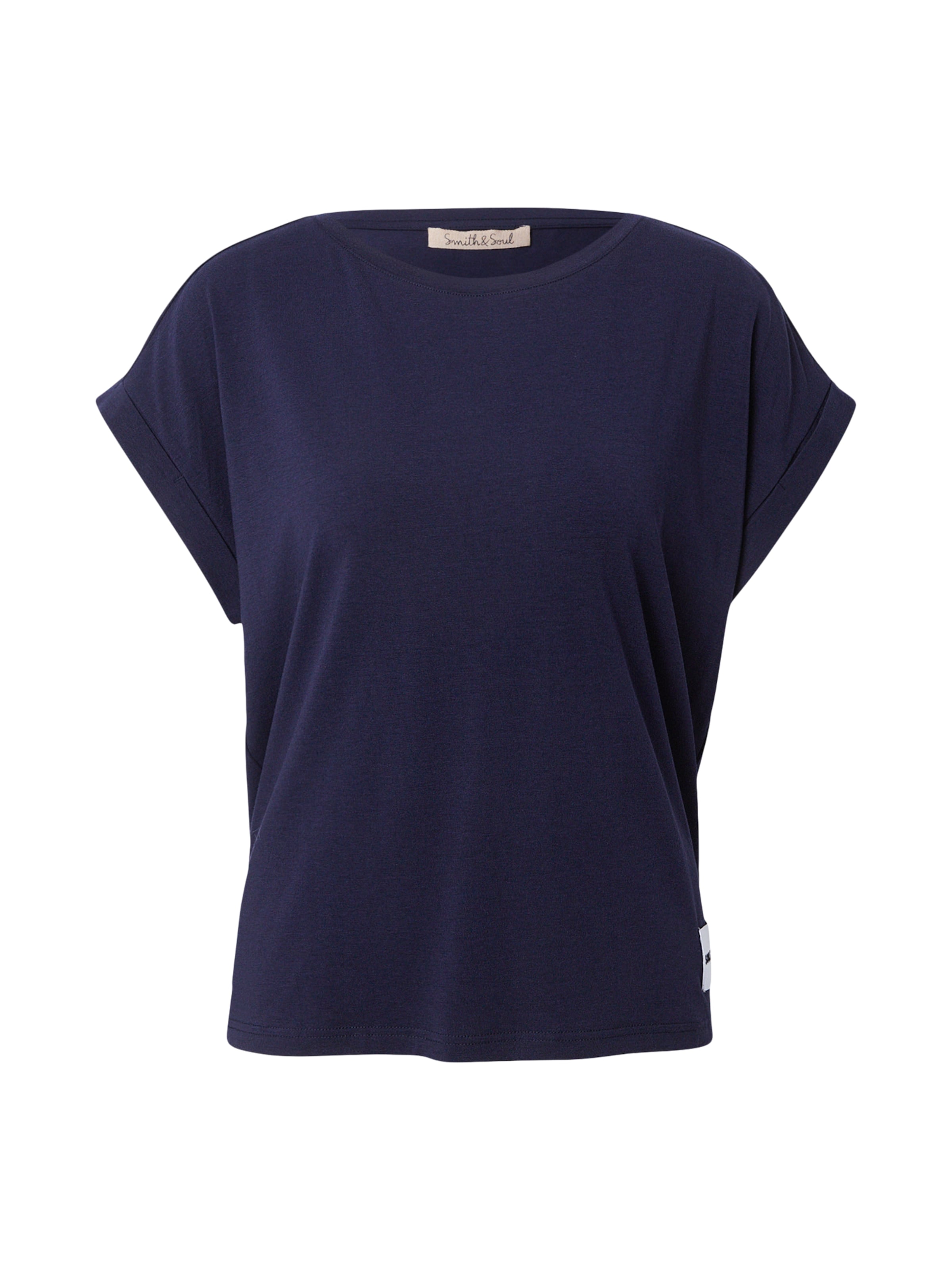 Smith&Soul - Camisa oversized em azul: frente