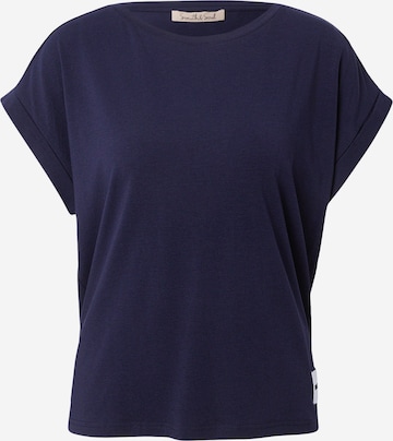 Smith&Soul - Camisa oversized em azul: frente