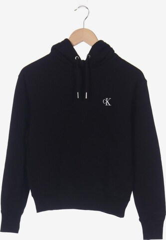 Calvin Klein Jeans Kapuzenpullover XS in Schwarz: predná strana