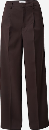 NÜMPH Hlače s naborima 'MATHY' u čokolada, Pregled proizvoda