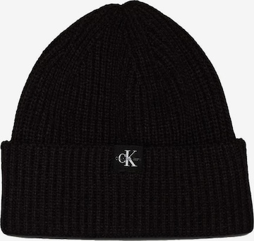 Calvin Klein Kids Mütze in Schwarz: Vorderseite