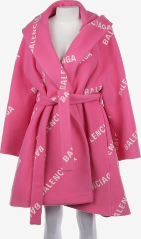 Balenciaga Winterjacke / Wintermantel XS in Pink: predná strana