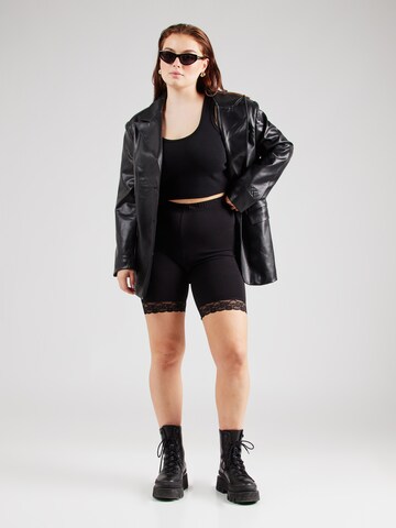 Vero Moda Curve Skinny Leggings in Black